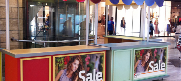 Counters designed malls