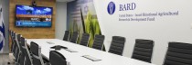 תכנון ועיצוב חדר ישיבות BARD – קרן מחקר ופיתוח חקלאית של ארה”ב – ישראל